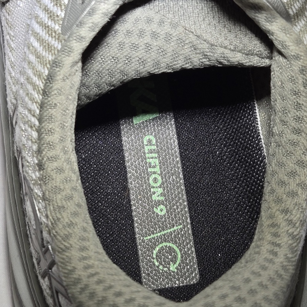 Hoka One One Clifton 9 OliveHaze/Mercury Running Shoe Women Size 7B 1127896OHMR - Picture 4 of 5